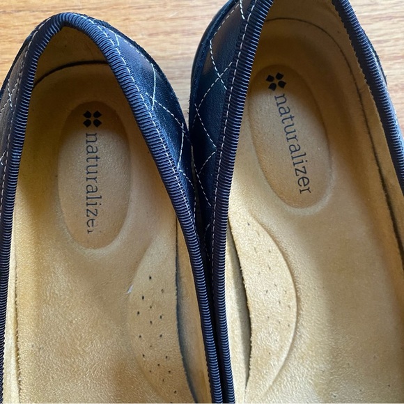 Naturalizer Women’s Black Cordo Ballet Flats Size 7.5 W - Picture 3 of 6